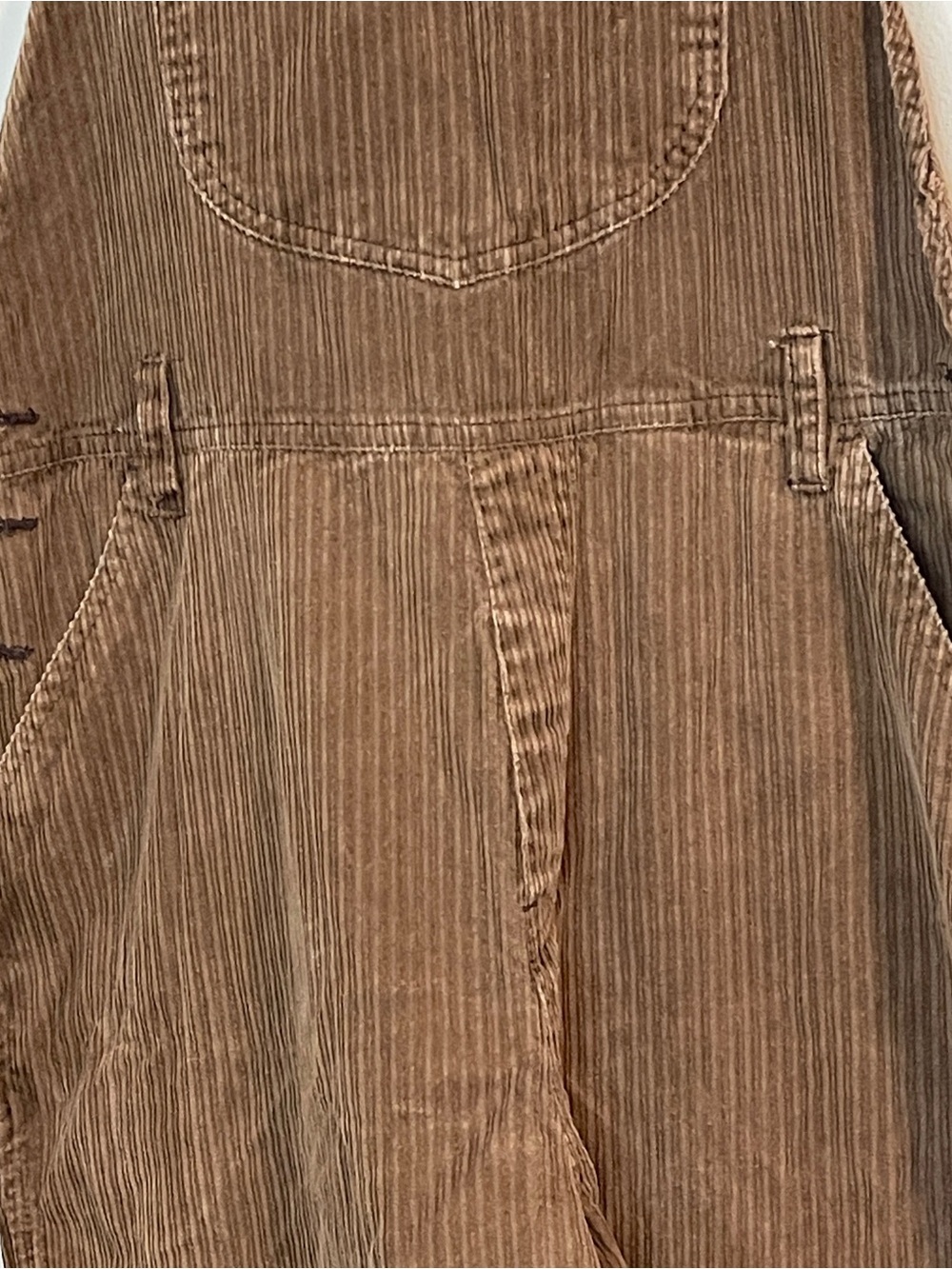 Zana Di Corduroy Brown Overall Jumpsuit - Picture 4 of 9
